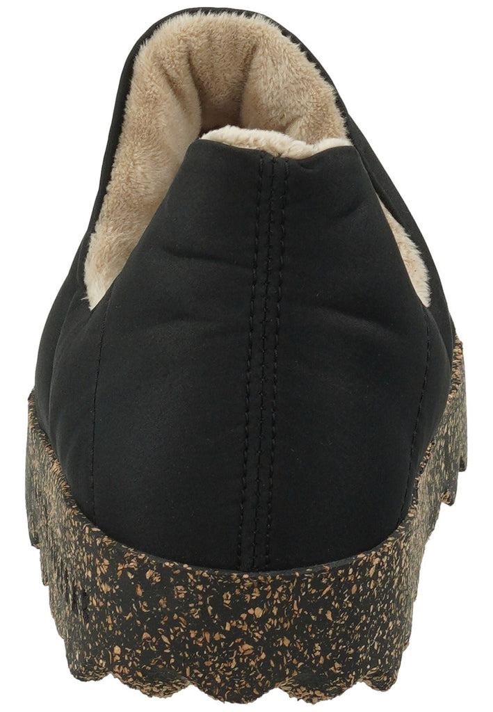 ASPORTUGUESAS Hausschuhe Nylon Schwarz Warmfutter