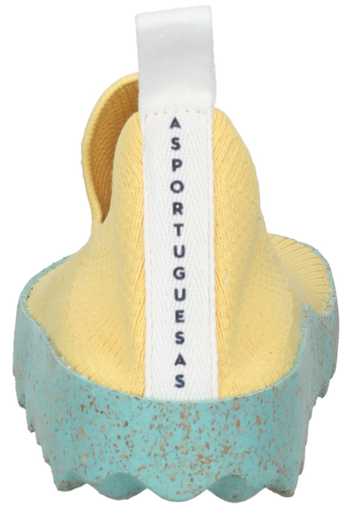 ASPORTUGUESAS Hausschuhe recyceltes Polyester Gelb