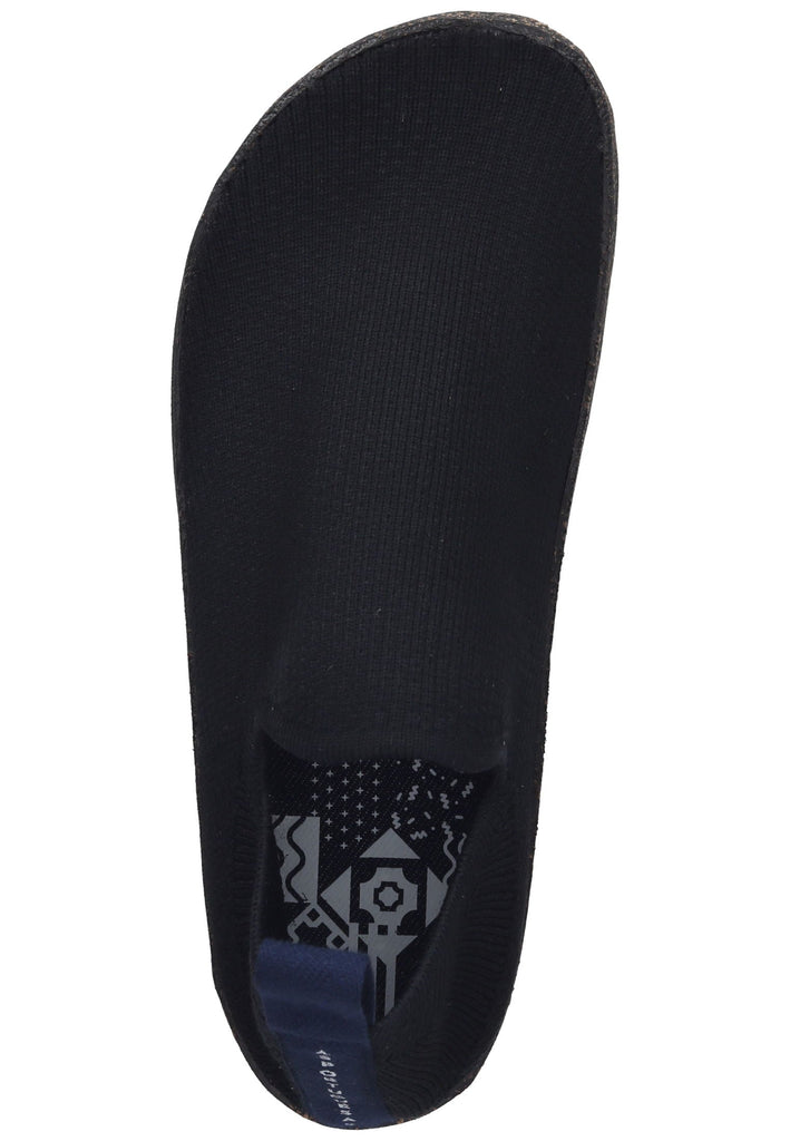 ASPORTUGUESAS Hausschuhe recyceltes Polyester Schwarz