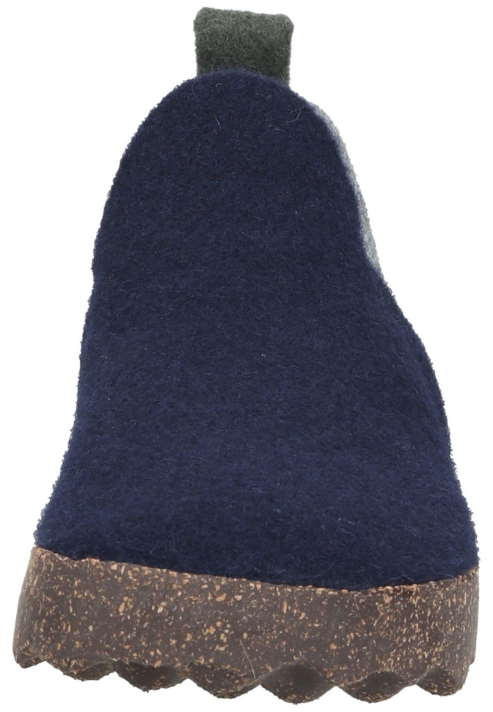 ASPORTUGUESAS Hausschuhe Textil Blau/Grau