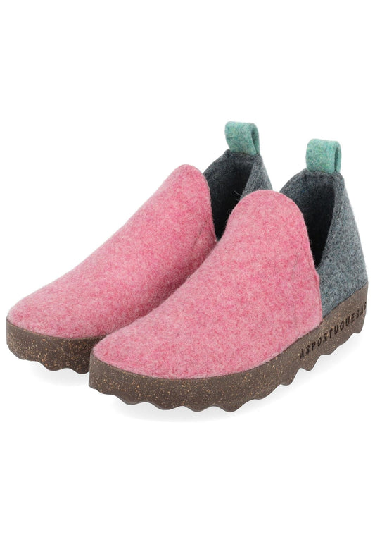 ASPORTUGUESAS Hausschuhe Textil Pink