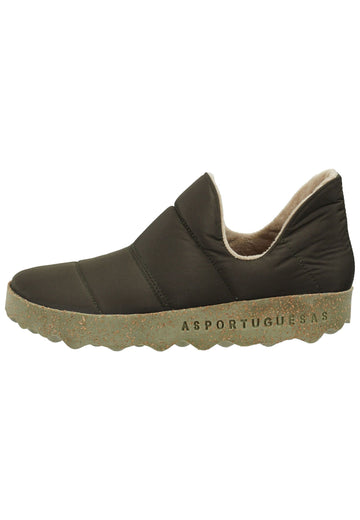 Pantoletten ASPORTUGUESAS Hausschuhe Nylon Military Warmfutter