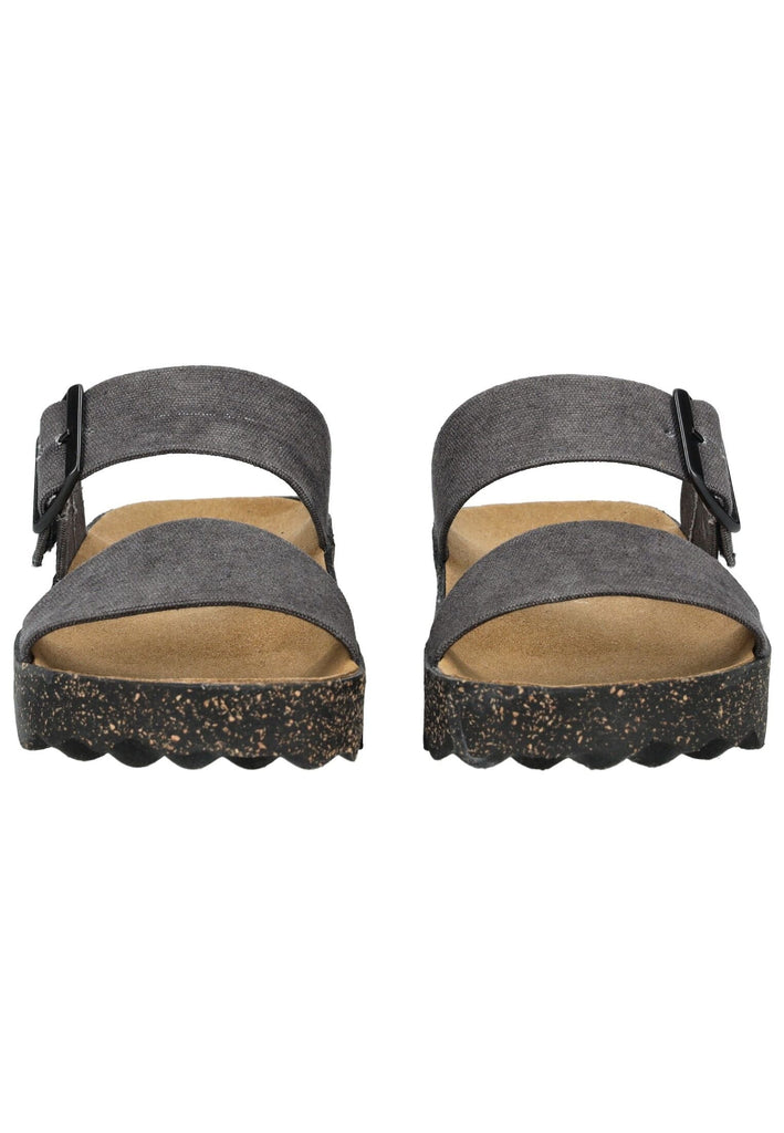 ASPORTUGUESAS Pantoletten Baumwolle Schwarz