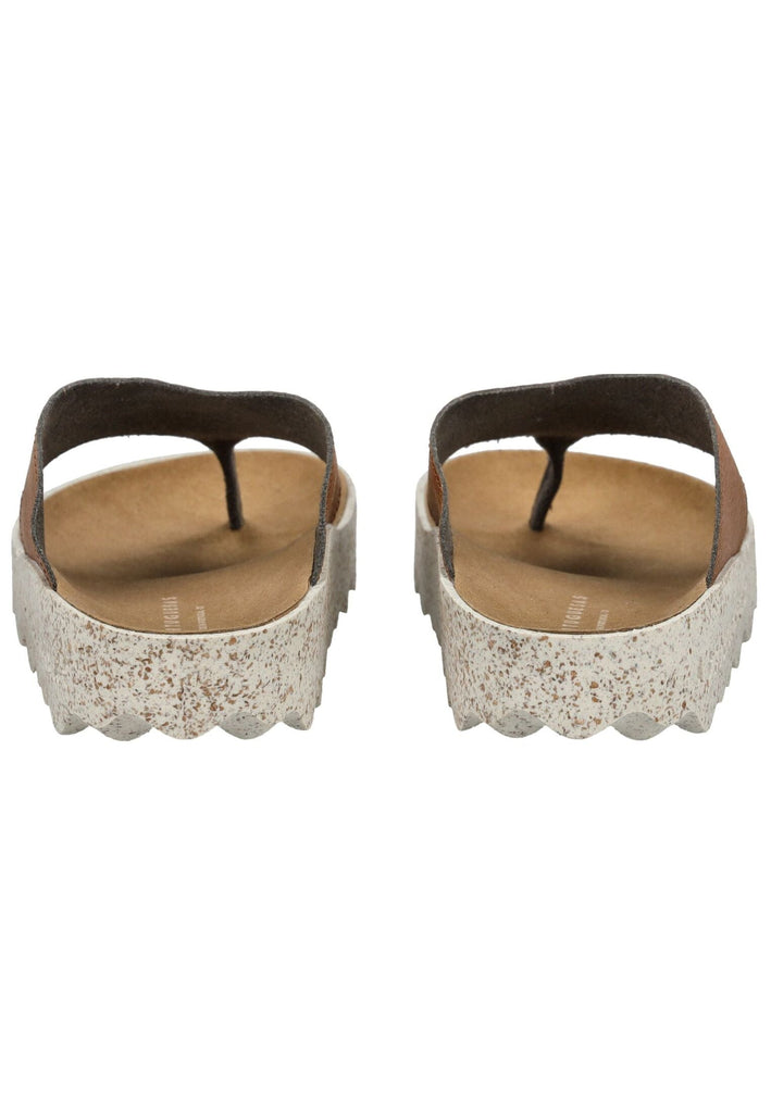 ASPORTUGUESAS Pantoletten Leder Tan