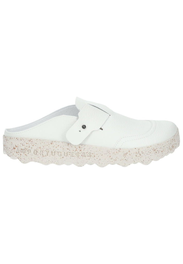 ASPORTUGUESAS Pantoletten Leder Weiß