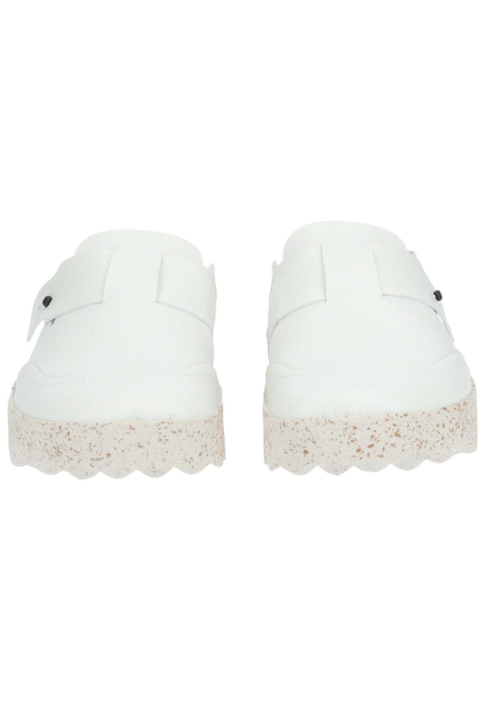 ASPORTUGUESAS Pantoletten Leder Weiß