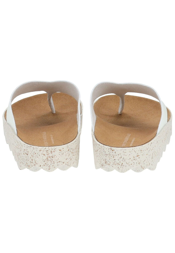 ASPORTUGUESAS Pantoletten Leder White