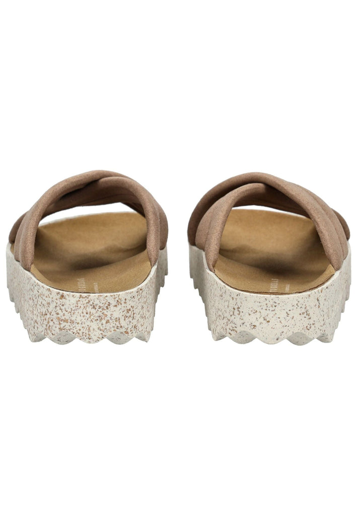 ASPORTUGUESAS Pantoletten Lederimitat Toffee