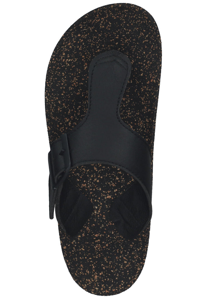 ASPORTUGUESAS Pantoletten Textil Schwarz