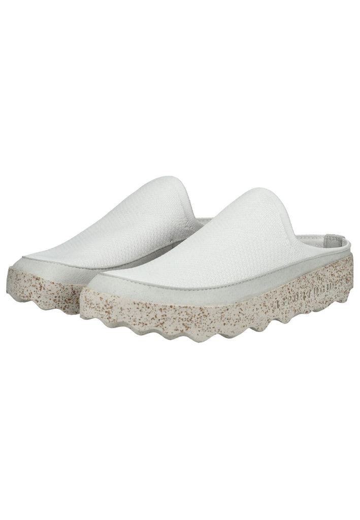 ASPORTUGUESAS Pantoletten Textil Weiß