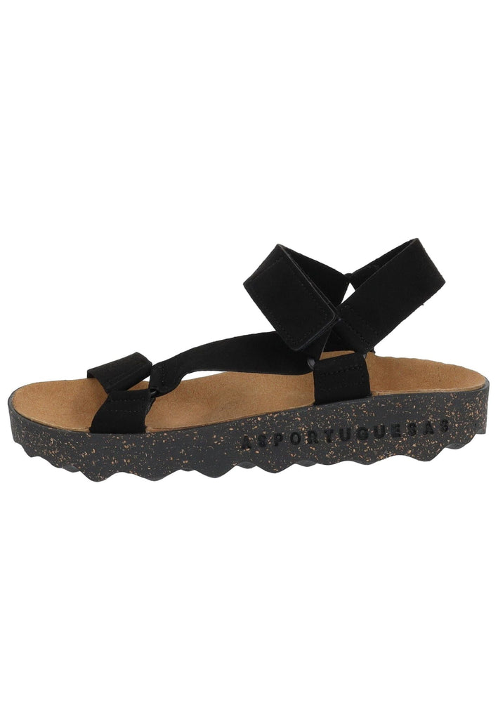 Sandalen ASPORTUGUESAS Sandalen Leder Schwarz
