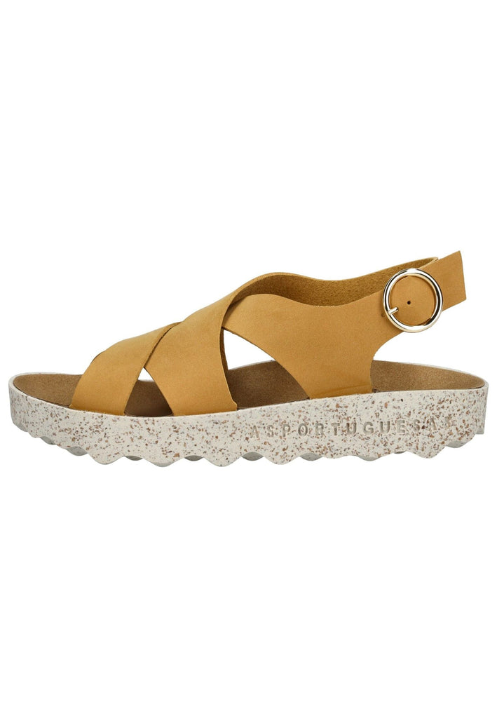 Sandalen ASPORTUGUESAS Sandalen Lederimitat Camel