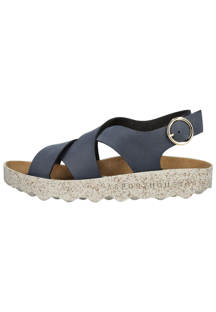 Sandalen ASPORTUGUESAS Sandalen Lederimitat Navy
