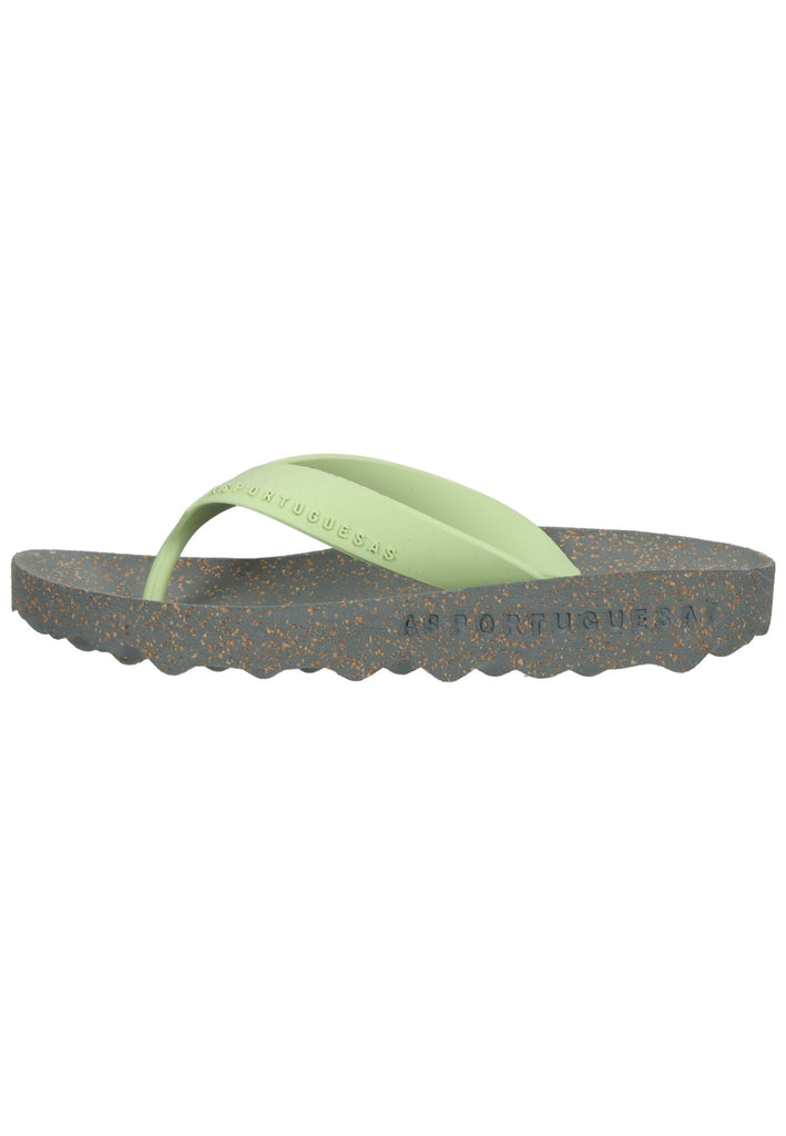 Sandalen ASPORTUGUESAS Zehensteg Lederimitat Mint