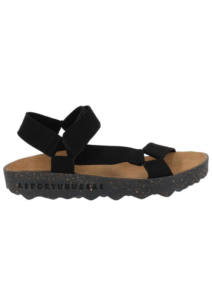 ASPORTUGUESAS Sandalen Leder Schwarz