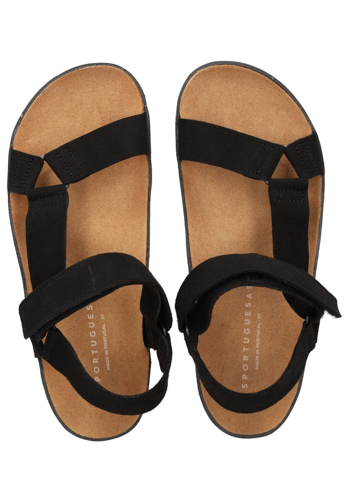 ASPORTUGUESAS Sandalen Leder Schwarz
