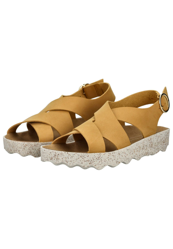 ASPORTUGUESAS Sandalen Lederimitat Camel