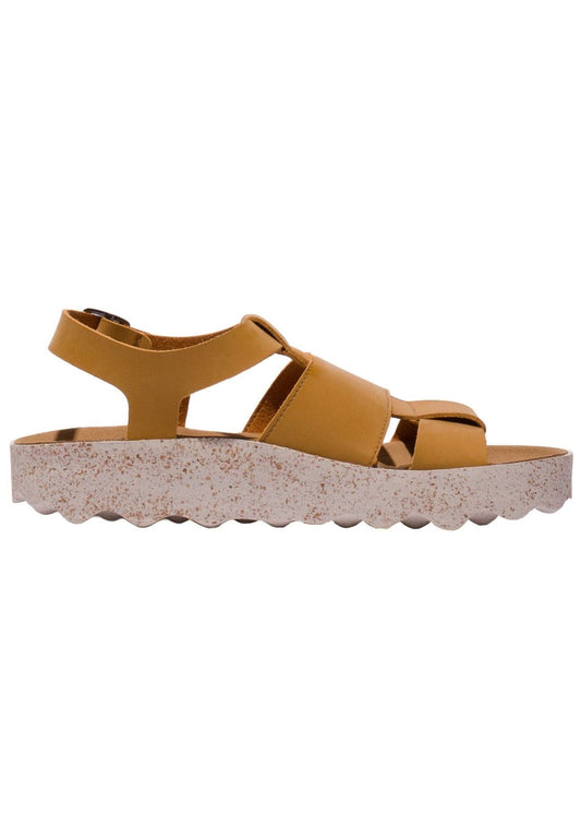 ASPORTUGUESAS Sandalen Lederimitat Camel