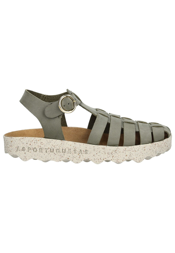 ASPORTUGUESAS Sandalen Lederimitat Khaki