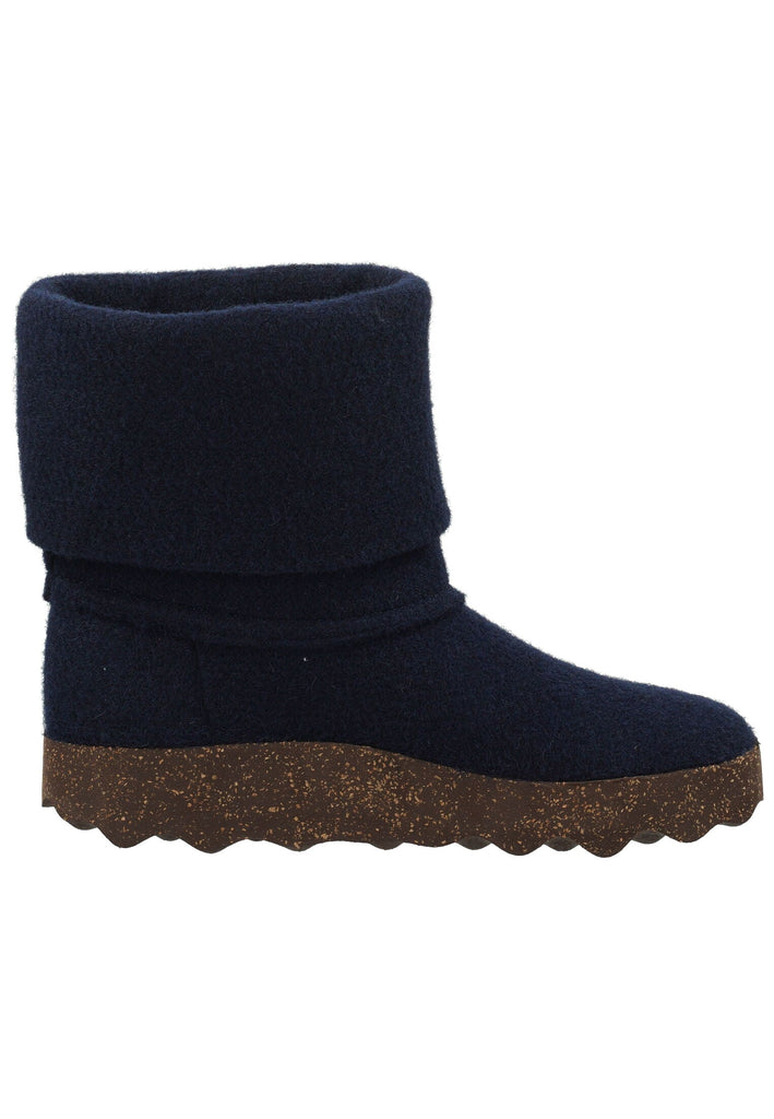 ASPORTUGUESAS Stiefelette Filz Dunkelblau