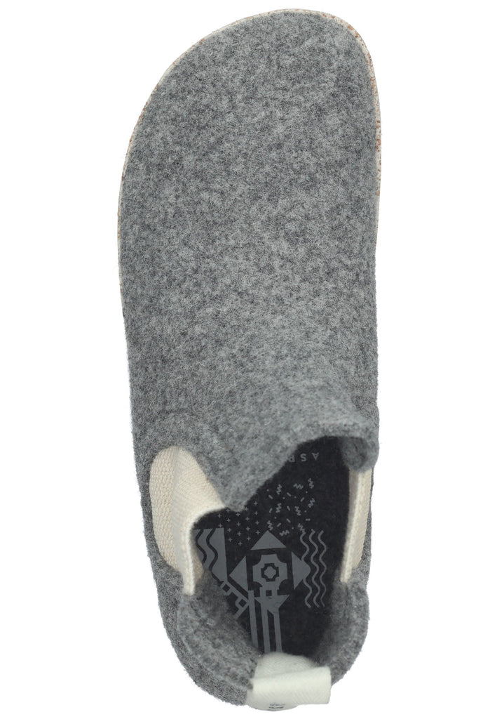 ASPORTUGUESAS Stiefelette Filz Grau