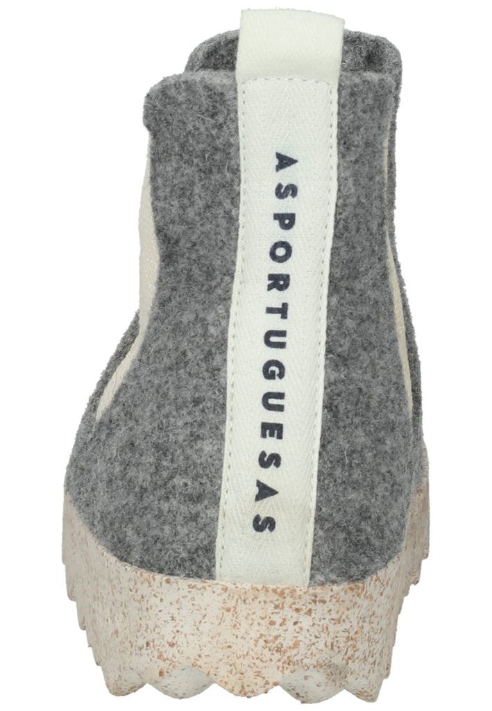 ASPORTUGUESAS Stiefelette Filz Grau