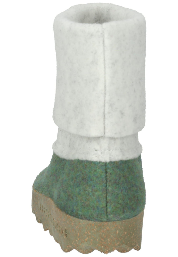 ASPORTUGUESAS Stiefelette Filz Grün