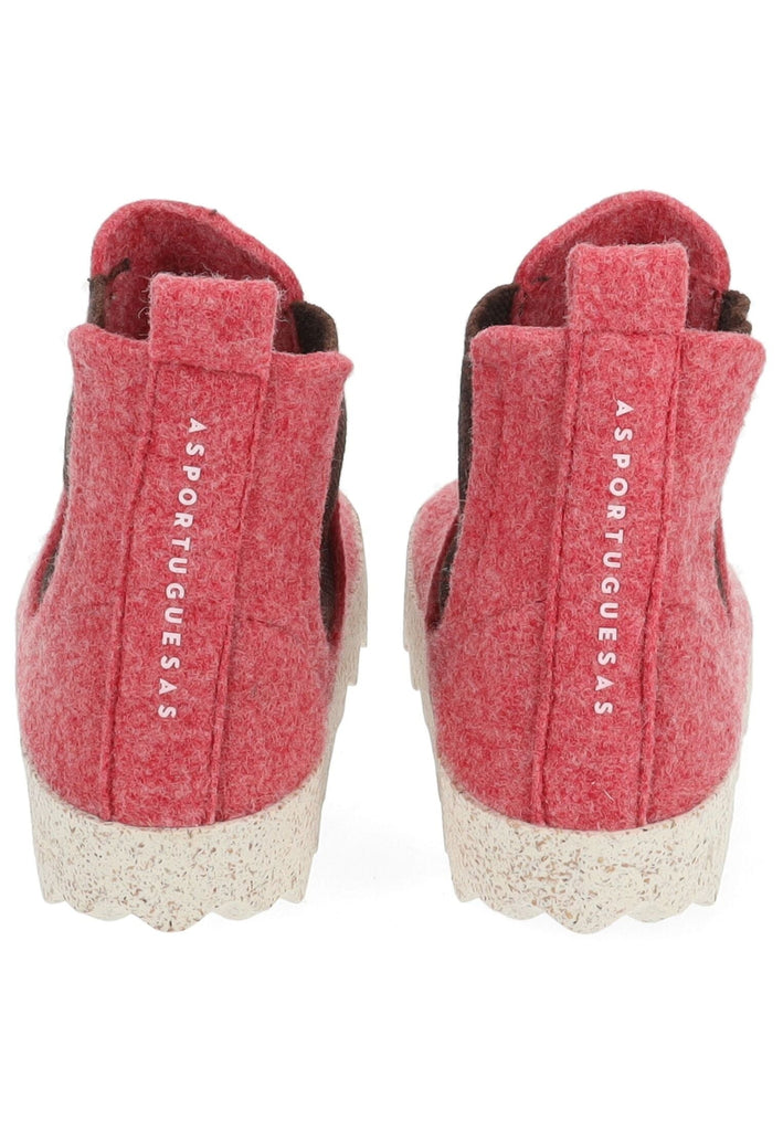 ASPORTUGUESAS Stiefelette Filz Hellrot