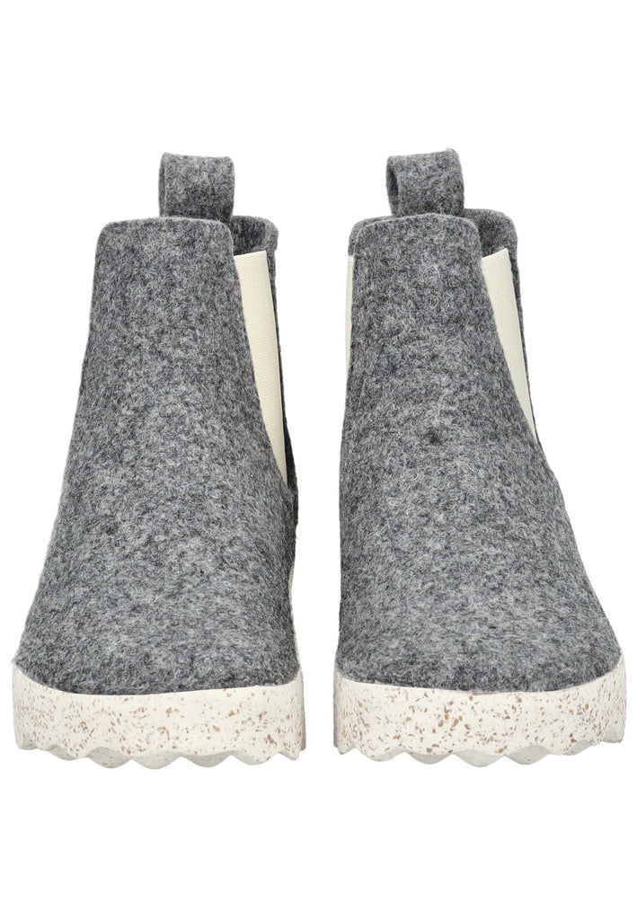 ASPORTUGUESAS Stiefelette Filz Mittelgrau