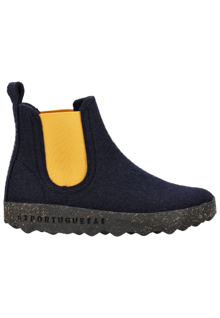 ASPORTUGUESAS Stiefelette Filz Navy