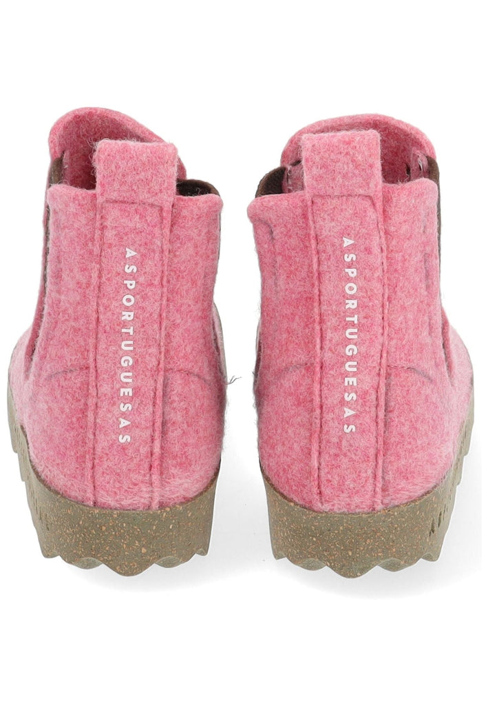 ASPORTUGUESAS Stiefelette Filz Pink