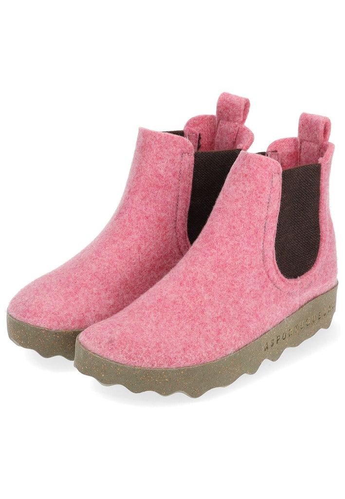 ASPORTUGUESAS Stiefelette Filz Pink