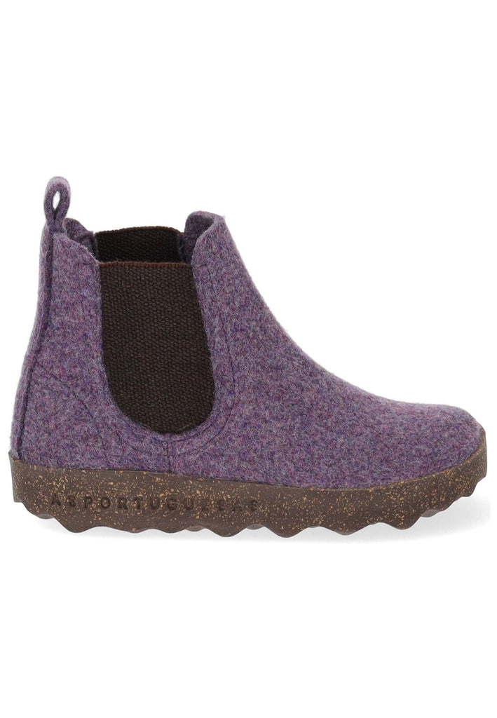 ASPORTUGUESAS Stiefelette Filz Purple