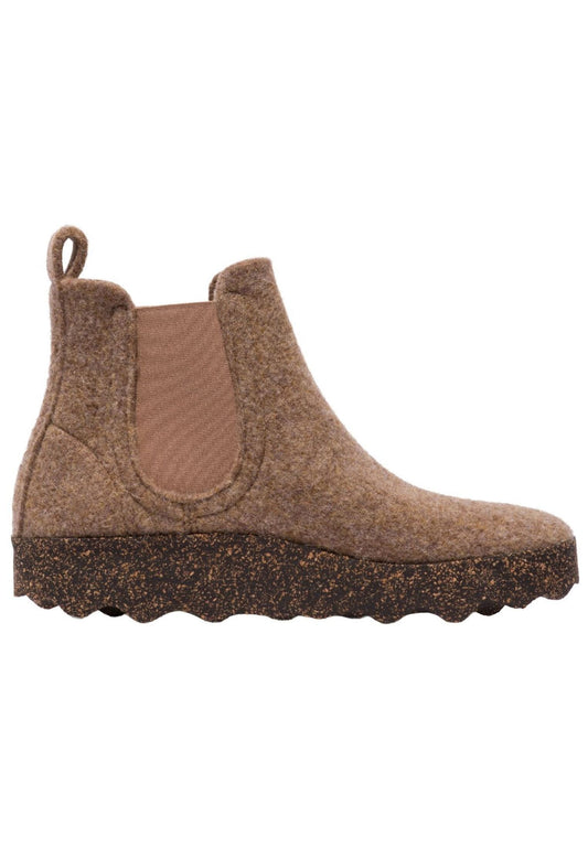 ASPORTUGUESAS Stiefelette Filz Taupe