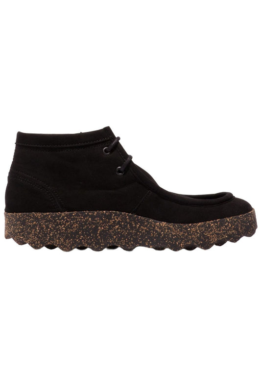 ASPORTUGUESAS Stiefelette Veloursleder Schwarz