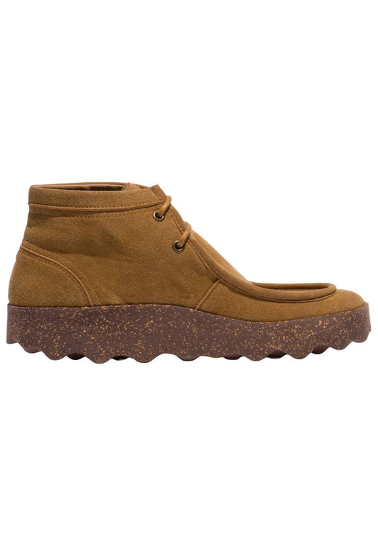 ASPORTUGUESAS Stiefelette Veloursleder Tobacco