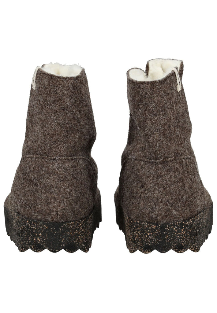 ASPORTUGUESAS Stiefelette Wolle Braun Warmfutter