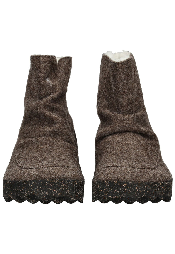 ASPORTUGUESAS Stiefelette Wolle Braun Warmfutter