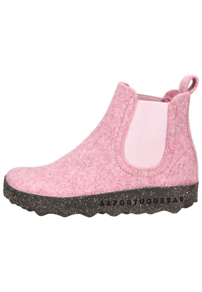 Stiefeletten ASPORTUGUESAS Stiefelette Filz Hellpink