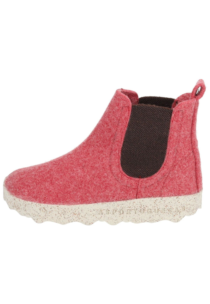 Stiefeletten ASPORTUGUESAS Stiefelette Filz Hellrot