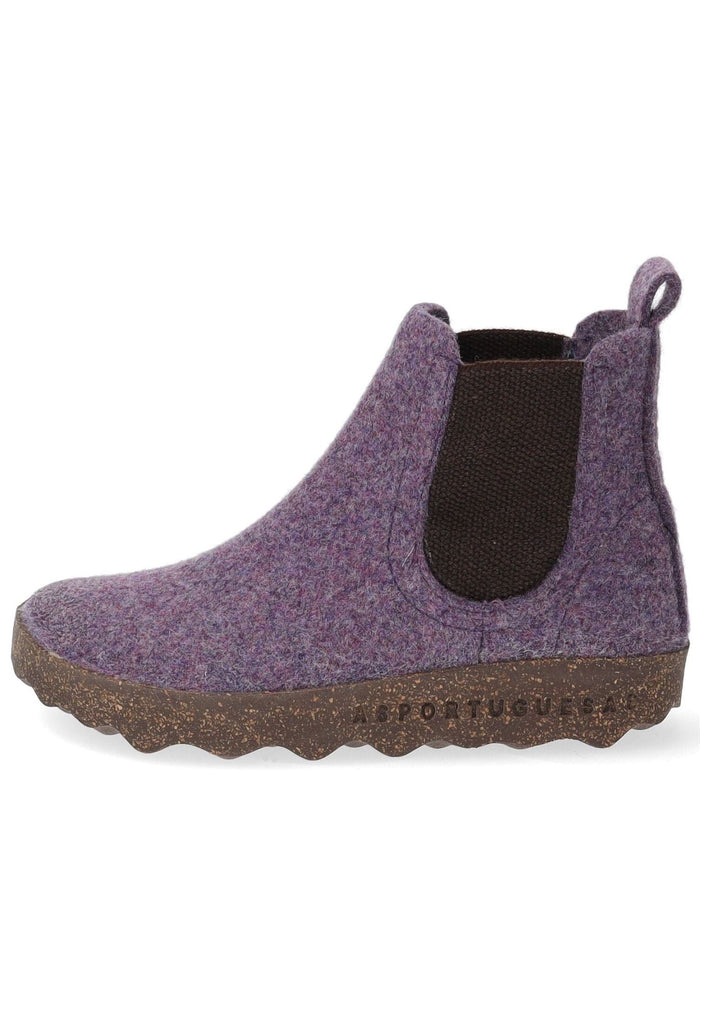 Stiefeletten ASPORTUGUESAS Stiefelette Filz Purple