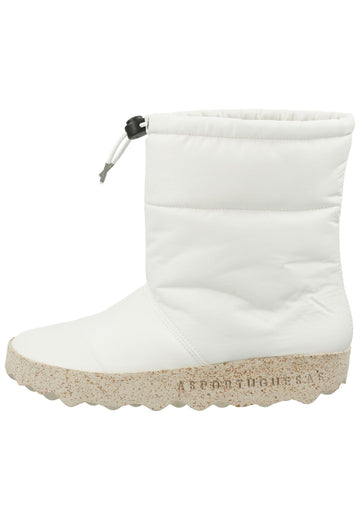 Stiefeletten ASPORTUGUESAS Stiefelette Nylon Weiß Warmfutter
