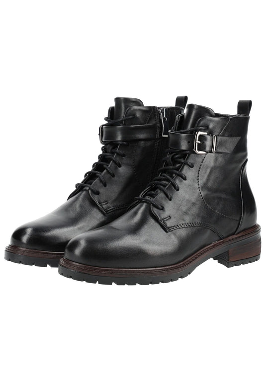 B.Z. MODA by EVERYBODY Stiefelette Leder Schwarz