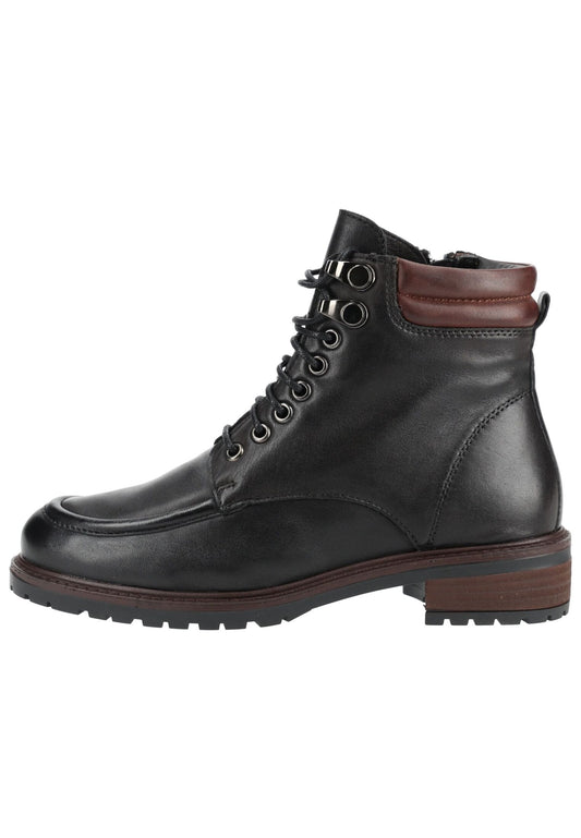 B.Z. MODA by EVERYBODY Stiefelette Leder Schwarz/Schwarz