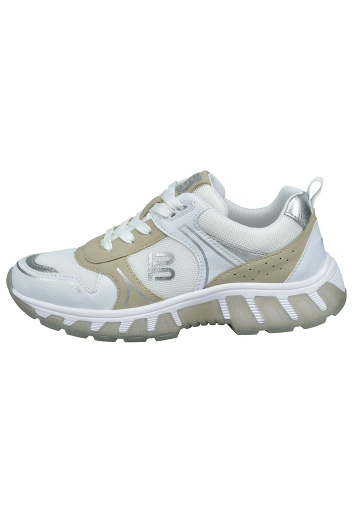 Sneaker Bagatt Sneaker Lederimitat/Mesh Weiß Kombi