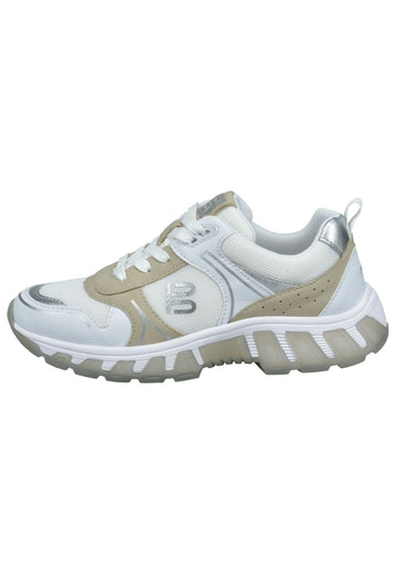 Sneaker Bagatt Sneaker Lederimitat/Mesh Weiß Kombi