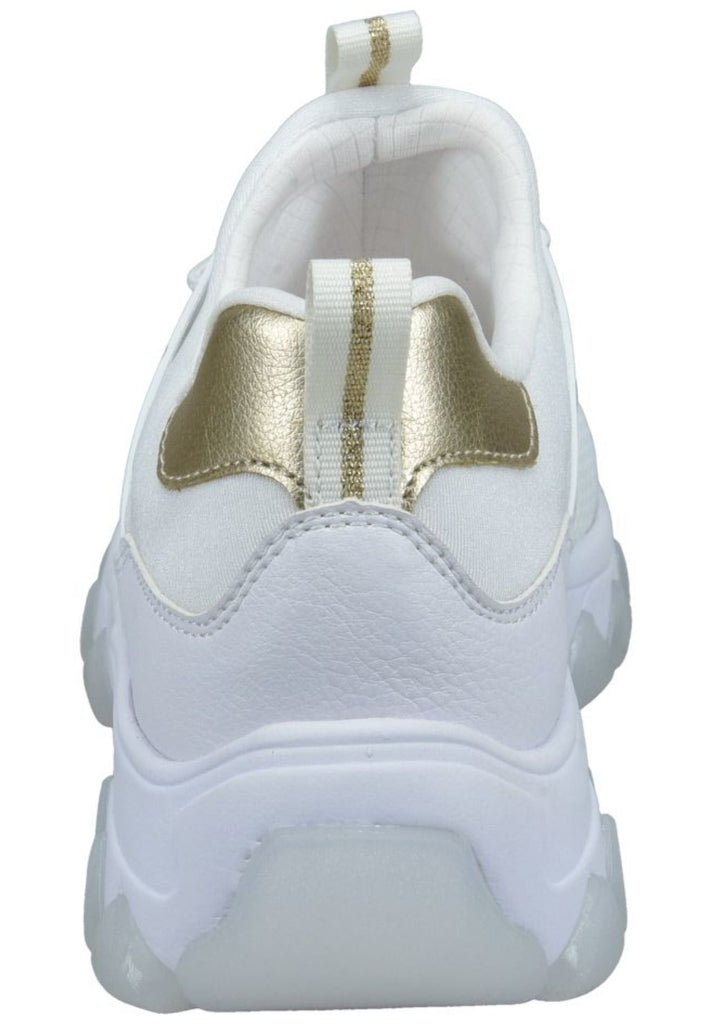 Bagatt Sneaker Leder/Textil Weiß/Gold
