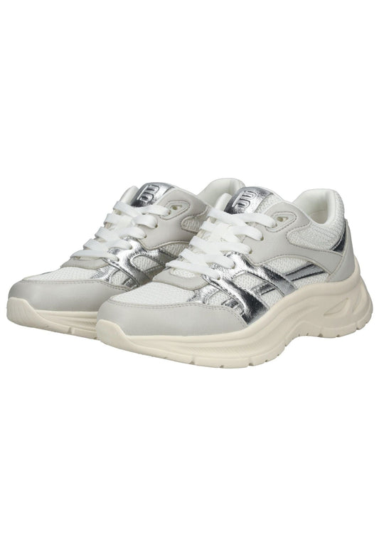 Bagatt Sneaker Lederimitat/Mesh Hellgrau