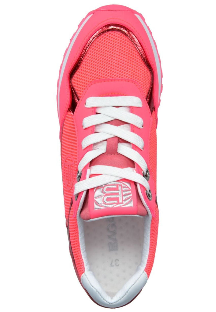 Bagatt Sneaker Lederimitat Rot Kombi