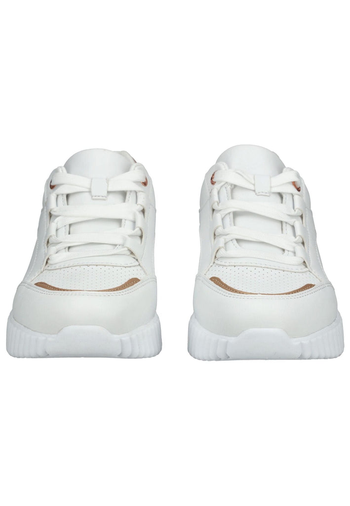 Bagatt Sneaker Lederimitat Weiß/Gold